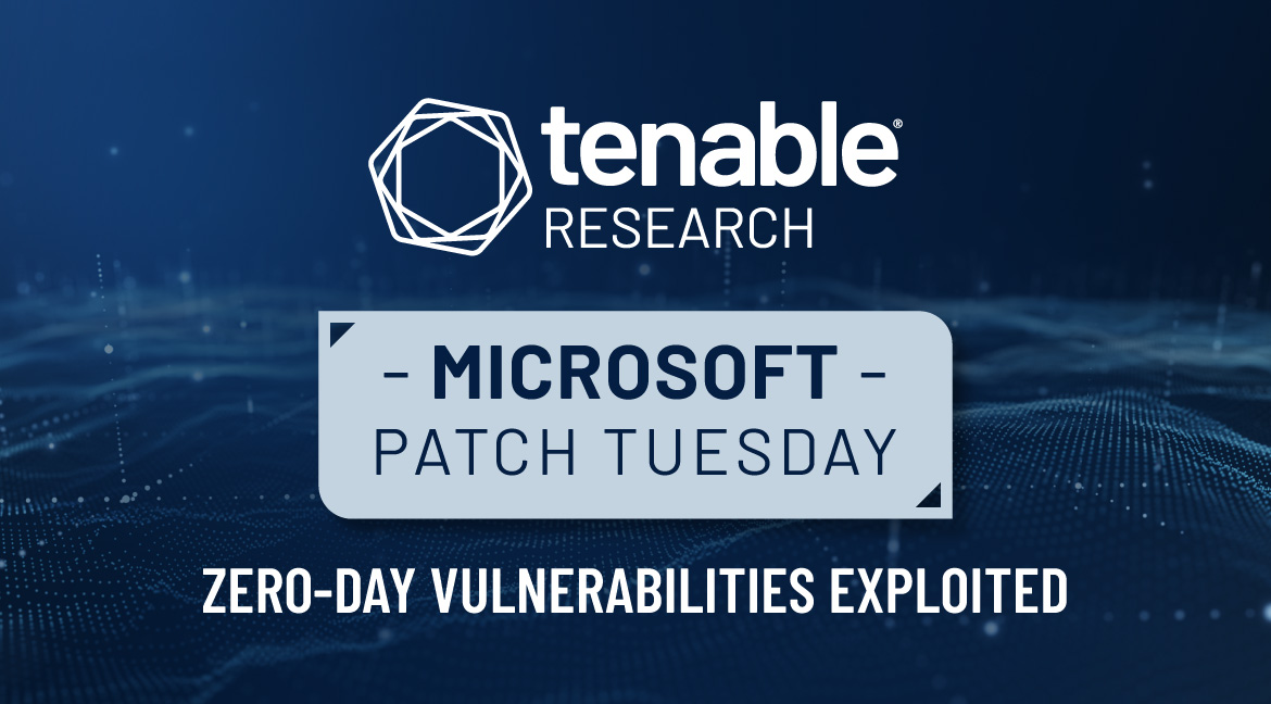 Tenable Research's Microsoft November 2023 Patch Tuesday ncludes fixes for five zero-day vulnerabilities, including two exploited in the wild.